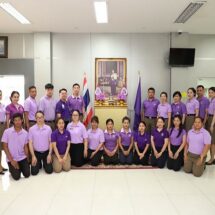 รพ.นวุติสมเด็จย่า ถวายพระพร-ถวายกำลังใจ แสดงความจงรักภักดี กรมสมเด็จพระเทพฯ