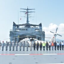 ผบ.ทร. ตรวจเยี่ยมการฝึกให้ความช่วยเหลือด้านมนุษยธรรม-บรรเทาภัยพิบัติ HADR