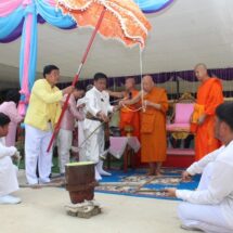 “เจ้าประคุณสมเด็จพระมหาธีราจารย์” ประธานในพิธีเททองหล่อรูปเหมือน “หลวงพ่อกบ”