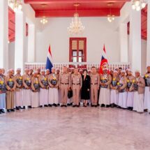 ผบ.ทร. ต้อนรับคณะผู้นำศาสนา (ดาอี) โครงการรวมใจไทยเป็นหนึ่ง กองทัพเรือ ปี’67
