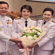 ร่วมแสดงความยินดี ประธานผู้พิพากษาสมทบศาลเยาวชนและครอบครัวกลาง คนใหม่