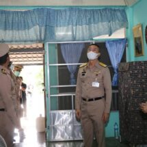 เจ้ากรมสรรพาวุธทหารเรือ ตรวจเยี่ยมการปรับปรุงบ้านพักกำลังพลสรรพาวุธทหารเรือ