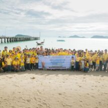 กลุ่มบีเจซี บิ๊กซี จัดโครงการจิตอาสา “เก็บขยะชายหาดทะเลและปล่อยสัตว์ทะเลคืนชีวิตสู่ธรรมชาติ”
