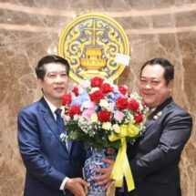 ผอ.นิติฯ ร่วมแสดงความยินดี รมว.ยุติธรรม ในโอกาสเข้ารับตำแหน่งใหม่