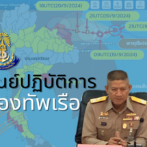 เสนาธิการทหารเรือ สั่งการเฝ้าระวังพายุ ซูลิก “เชิงรุก”