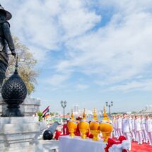 ทร. – มูลนิธิอนุรักษ์โบราณสถาณในพระราชวังเดิม จัดพิธีบำเพ็ญพระราชกุศลอุทิศถวาย “สมเด็จพระเจ้าตากสินมหาราช”