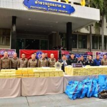 “ทวี” นำแถลงจับยาเสพติด 3 คดี ยึดยาบ้า 11.6 ล้านเม็ด ไอซ์กว่า 2.4 ตัน