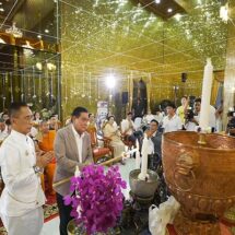 วัดไผ่ล้อมฯ จัดพิธีสวดนพเคราะห์ ตำรับหลวงพ่อพูล รับส่ง 3 ดาวใหญ่ ศิษย์ดังไทยเทศ ร่วมพิธีแน่นวัด