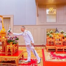 ทร. จัดพิธีเจริญพระพุทธมนต์ ถวายพระราชกุศล สมเด็จพระนางเจ้า ฯ พระบรมราชินี