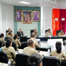 รองปลัดยธ. ตรวจประเมินผลการดำเนินงานด้านการส่งเสริมคุณธรรม จริยธรรม เพื่อคัดเลือกองค์กรคุณธรรมต้นแบบโดดเด่นกระทรวงยุติธรรม ปี’68