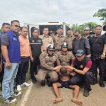 จับได้แล้ว! ผู้ต้องขังใช้ผ้าห่มโรยตัวหลบหนีเรือนจำจังหวัดบุรีรัมย์