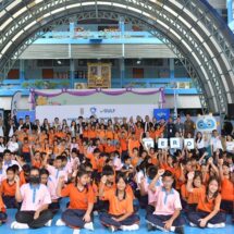 กัลฟ์ ร่วมกับ วปอ. รุ่น 67 หมู่ช้าง จัดกิจกรรม “Power of Dream Power of Hero ร่วมฝัน ปั้นอาชีพ”