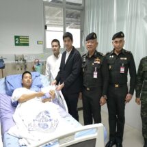 GULF มอบเงิน 1.2 ล้าน ช่วยเหลือทหารเหยียบกับระเบิด ชายแดนไทย-กัมพูชา