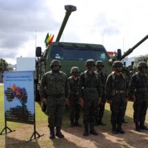 เสริมเขี้ยวเล็บ! ทร. รับมอบปืนใหญ่สนามขนาด 155 มม. แบบอัตราจรล้อยาง (ATMG) เพิ่มขีดความสามารถกำลังรบ