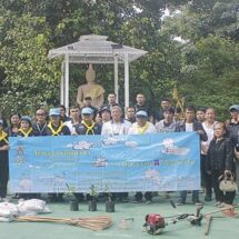 คุมประพฤติ กทม.1 จัดกิจกรรม “วันปลูกต้นไม้” ปี’68 นำจนท.-ผู้ถูกคุม ร่วมปลูกต้นไม้ถวายพระราชกุศล ‘สมเด็จพระพันปีหลวง’