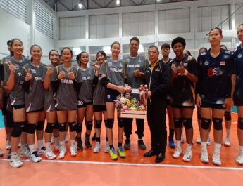 ดร.ณัฏฐ์ มอบกระเช้า-เงินสนับสนุนนักกีฬาวอลเลย์บอลหญิง-ยูยิตสู-คาราเต้ ก่อนสู้ศึกซีเกมส์ครั้งที่ 33