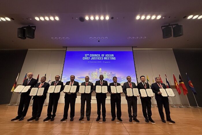 ‘ปธ.ศาลฎีกา’ เข้าร่วมการประชุมสภาประธานศาลสูงสุดอาเซียน ครั้งที่ 12 ที่สิงคโปร์