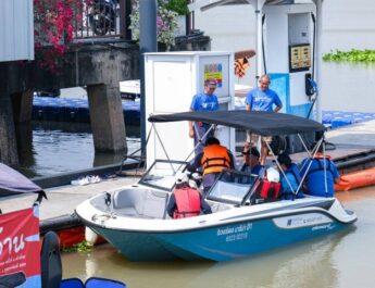 โรงเรียนสยามการเดินเรือ อบรมหลักสูตรขับเรือยนต์เล็ก อัดแน่นทฤษฏีและปฏิบัติ เพิ่มมาตรฐานความปลอดภัยทางน้ำ ที่ ริเวอร์เดล มารีน่า