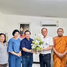 ประธานมูลนิธิครอบครัวพอเพียง แสดงความยินดี ‘ถนอม โพธิกุล’ นั่งนายก อบต.ประดู่งาม สมัยที่ 2