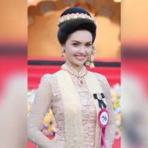 สาวสวยลูกครึ่งวัย 19 ปี พูดได้หลายภาษา คว้าตำแหน่งนางสงกรานต์พระประแดง 2569