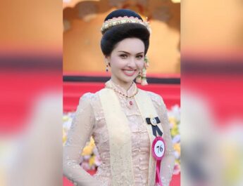 สาวสวยลูกครึ่งวัย 19 ปี พูดได้หลายภาษา คว้าตำแหน่งนางสงกรานต์พระประแดง 2569