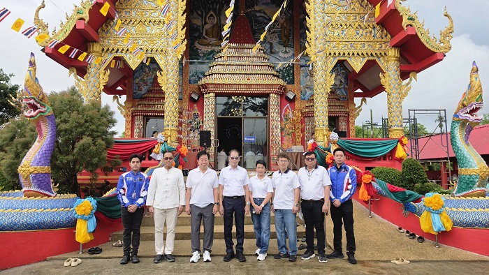 “ทิพยประกันชีวิต” ร่วมทอดผ้าป่าสามัคคี วัดป่ารวกใต้ ระดมทุนบูรณะเสนาสนะ สืบสานพระพุทธศาสนา