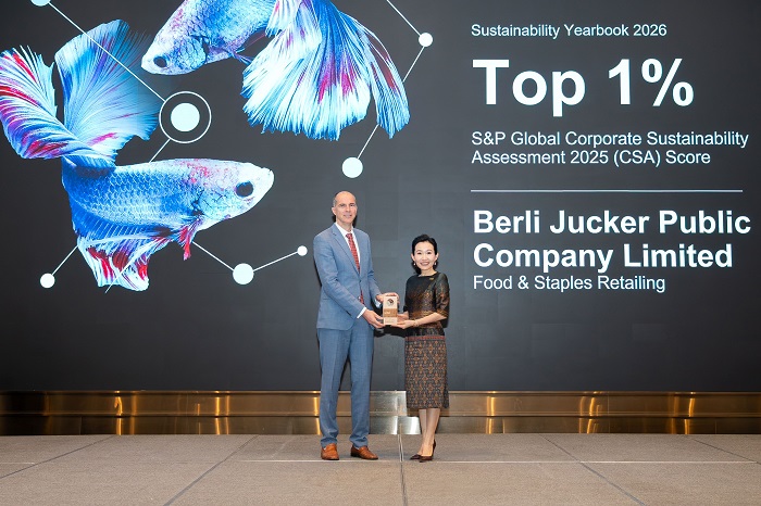 บีเจซี สร้างประวัติศาสตร์บนเวทีโลก ครองอันดับ 1 ด้านความยั่งยืนกลุ่ม Food & Staples Retailing ต่อเนื่อง 4 ปีซ้อน