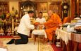 อธิบดีกรมราชทัณฑ์ เข้าเฝ้ารับประทานผ้าไตรจีวร ณ วัดราชบพิธสถิตมหาสีมาราม สำหรับพิธีบรรพชาอุปสมบท
