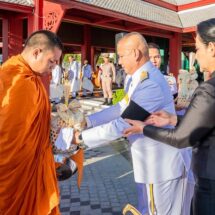 ผบ.ทร. บำเพ็ญกุศลปัณรสมวาร (15 วัน) อุทิศถวายเป็นพระกุศลแด่ “เจ้าฟ้าพัชรกิติยาภาฯ”