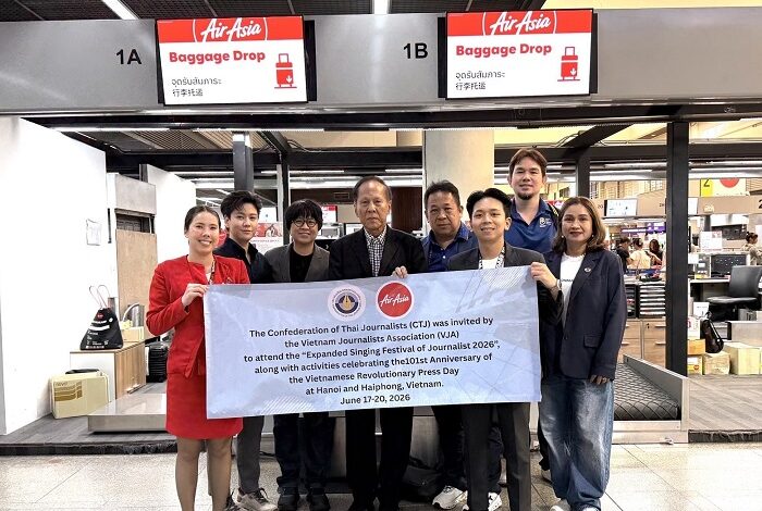 สมาพันธ์สื่อมวลชนไทยฯ บินร่วมฉลอง 101 ปี วันสื่อมวลชนปฏิวัติเวียดนาม