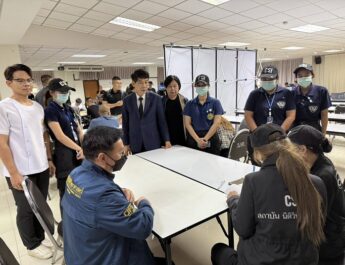 นิติวิทย์ฯ ร่วม ตร.-สธ. สนับสนุนพิสูจน์อัตลักษณ์บุคคล เหตุเพลิงไหม้โรงเบียร์ลาดพร้าว