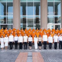 ราชทัณฑ์-ยุติธรรม ทำบุญตักบาตร-ถวายภัตตาหารแด่พระสงฆ์ ถวายพระกุศล “พระองค์ภา”