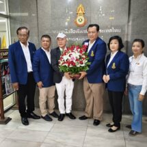 ประธานบริหาร ป.สหคลินิก-ป.กุ้งเผา ร่วมยินดี นายกสนท.คนใหม่