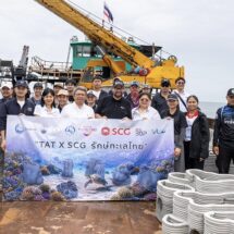 SCG 3D Printing พลิกนวัตกรรมก่อสร้างสู่การฟื้นฟูทะเลไทย