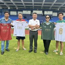 PWS สนับสนุนทีมลูกหนังสถาบันพระปกเกล้า พร้อมลุยศึก “รักเมืองไทย” 30 ส.ค.นี้