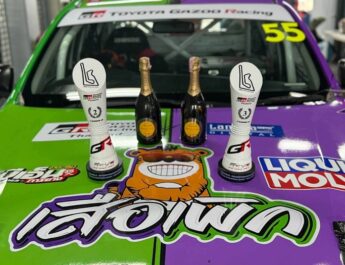 ดร.เพิก ฟอร์มดุ! คว้าที่ 3-2 ศึก TOYOTA GAZOO Racing Thailand