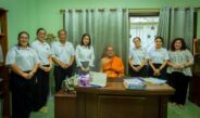 หลวงพี่น้ำฝน ตรวจเยี่ยมและมอบอุปกรณ์คุรุภัณฑ์ สกร.ระดับอำเภอดอนตูม จ.นครปฐม