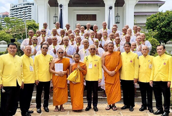 สมาคมพ่อตัวอย่างแห่งชาติ จัดอุปสมบทหมู่ 48 รูป ถวายพระราชกุศล ร.9-พระพันปีหลวง-เจ้าฟ้าพัชรกิติยาภา